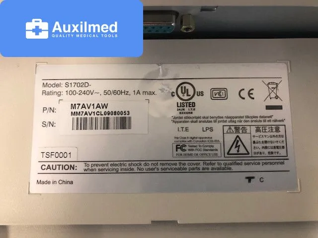 S1702D, Monitor