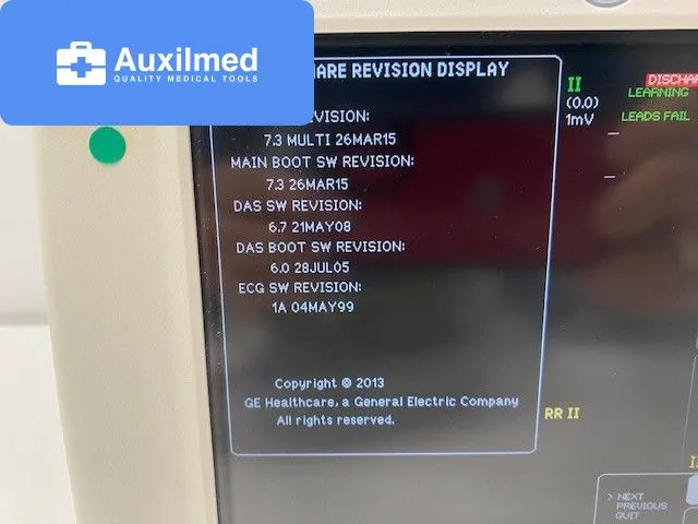 GE DASH 3000 Patient Monitor