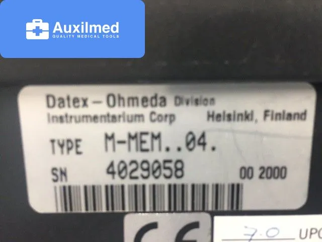 Datex Ohmeda, M-MEM, Module