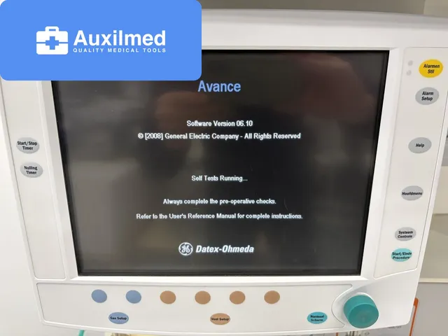 GE Datex-Ohmeda S/5 Avance Anesthesia System