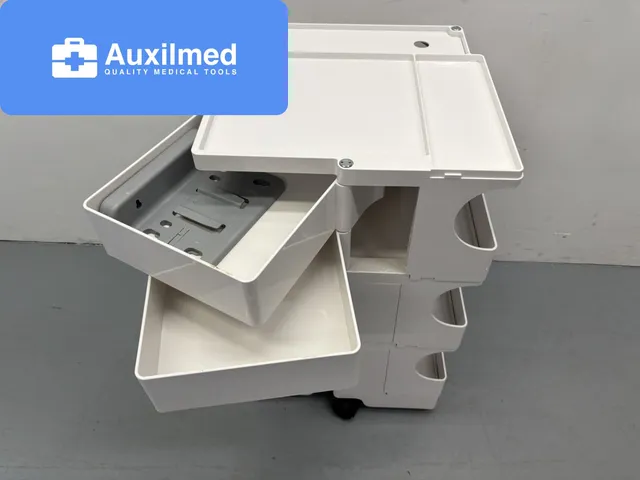 Plastic Trolley White