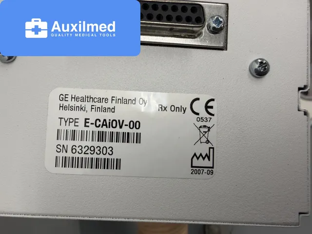 GE Datex-Ohmeda S/5 Avance Anesthesia System