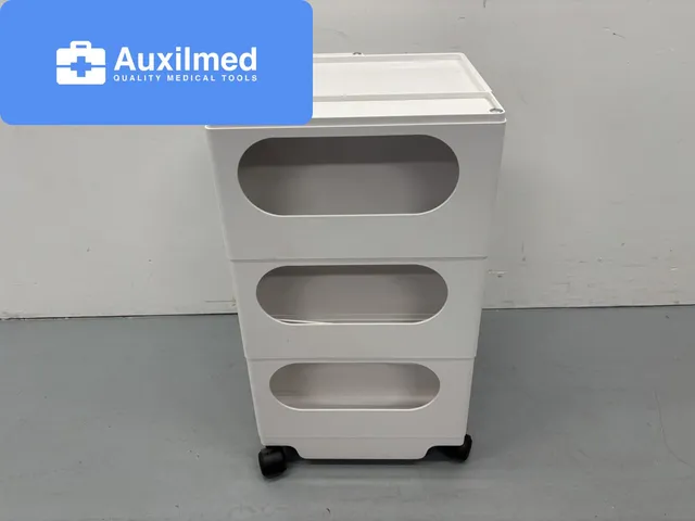 Plastic Trolley White