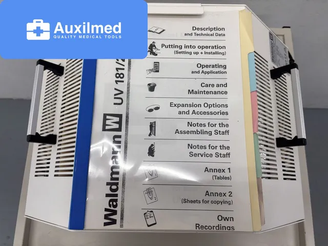 Waldmann UV181AL – UV200AL UV Therapy System