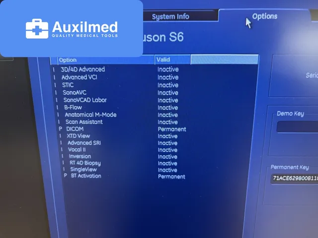 GE Voluson S6 Ultrasound (216553SU8)