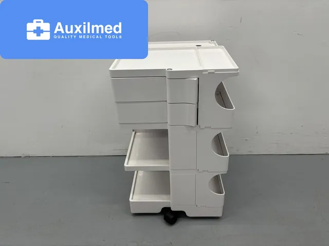 Plastic Trolley White