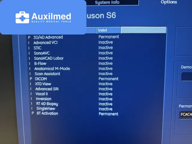 GE Voluson S6 Ultrasound (199674SU3)