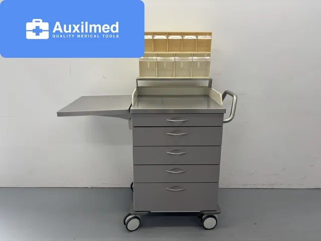 Blanco Medication Trolley