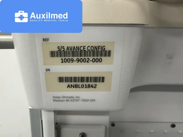 GE Datex-Ohmeda S/5 Avance Anesthesia System