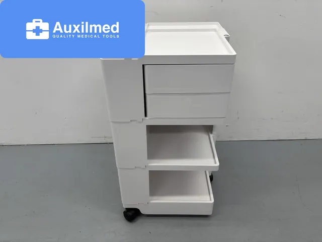 Plastic Trolley White