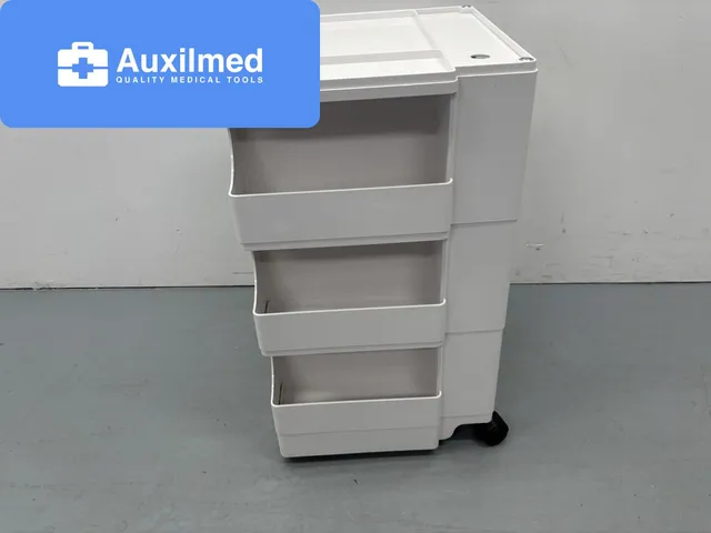 Plastic Trolley White