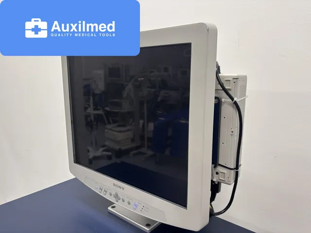 Sony Monitor on Cabinet